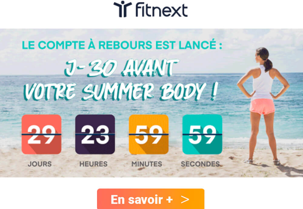 Newsletter Fitnext Summer body