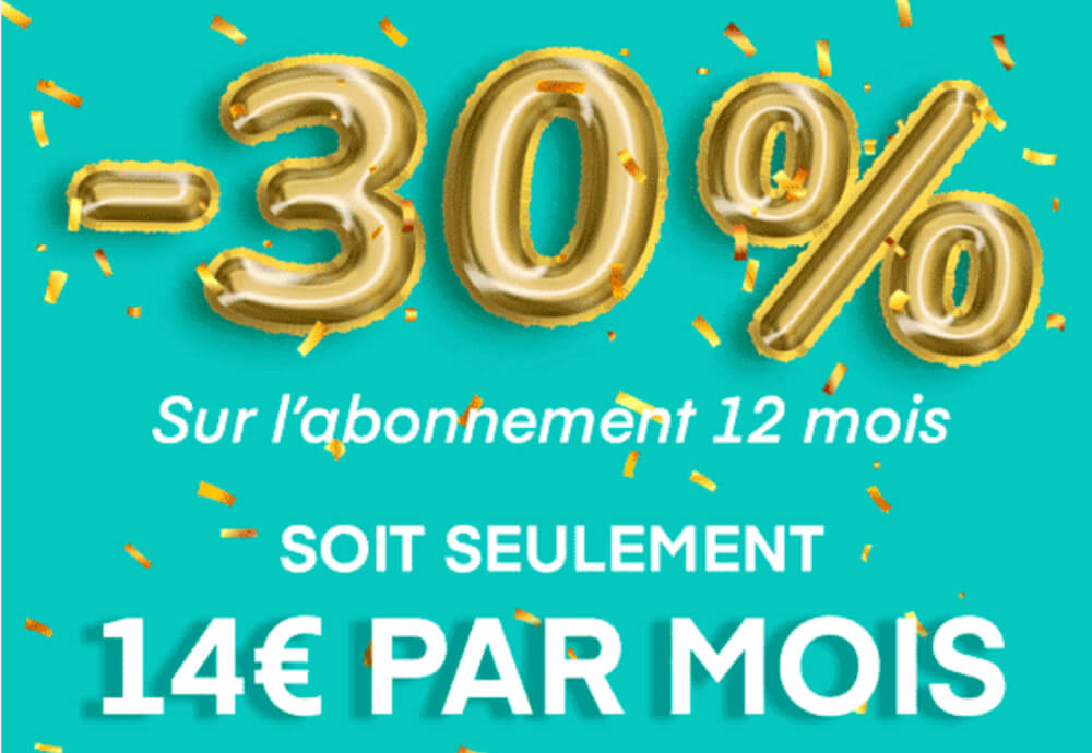 Newsletter Fitnext Offre -30%